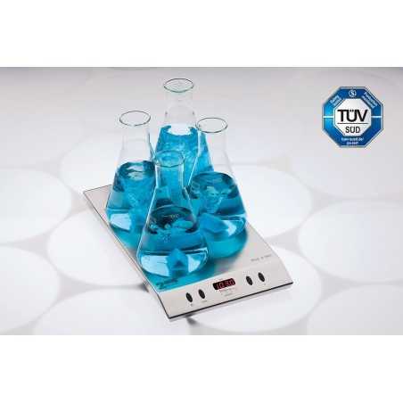 Multi place magnetic stirrer MIX 4 MS 4 independent stirr places 