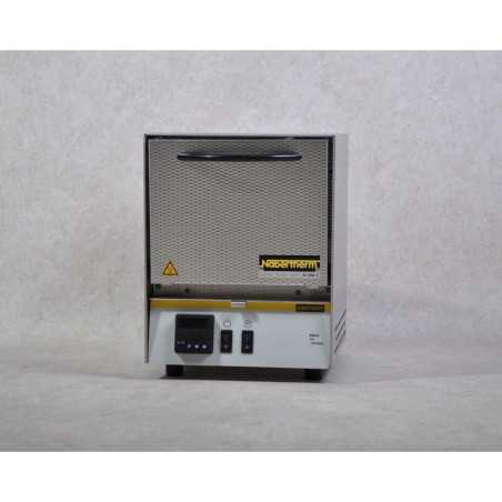 Chamber furnace HTC O3/16/P330 with controller P 330, max. 1600°C SiC-rod heated, with clap door