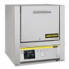 High temperature furnace HTC 08/16/P330 with controller P 330, max. 11550C SiC rod heated, with clap door