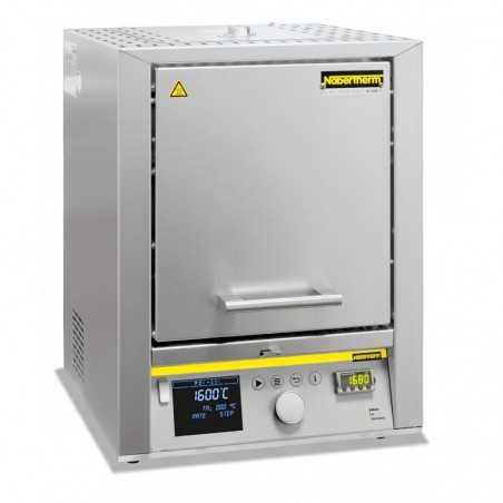 High temperature furnace HTCT 08/15/P330 with controller P 330, SiC rod heated, max. 1500°C
