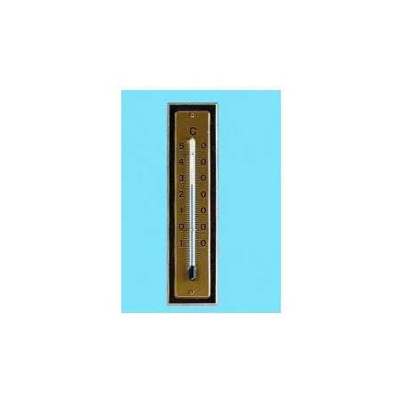 Room thermometers,natural beech, 140 x 25 mm, range -10° - +50°C 