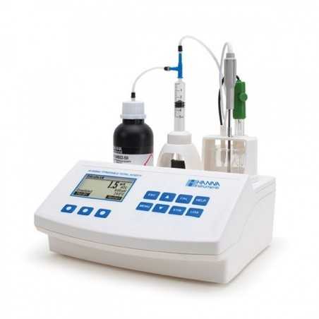 HANNA HI84530-02 Минититратор за анализ на чисти и отпадни води - обща киселинност