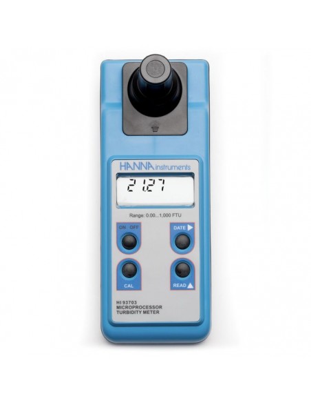 Турбидиметър за води със запис на данни (ISO 7027) с часовник в реално време