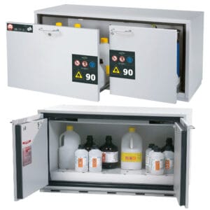 Шкафове за безопастно съхранение, подходящи за поставяне под плот модел UB-LINE