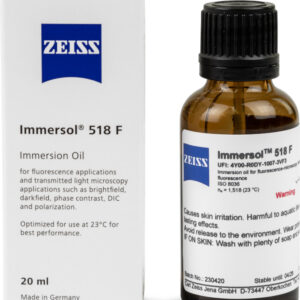 Имерсионно масло Immersol 518 F, 20 mL