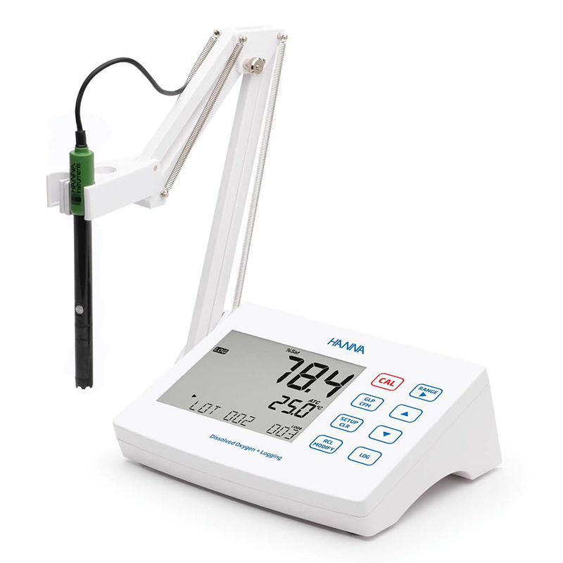 Лабораторен DO метър HI2640/HI2641, без/със запис на данни, Hanna Instruments, настолен