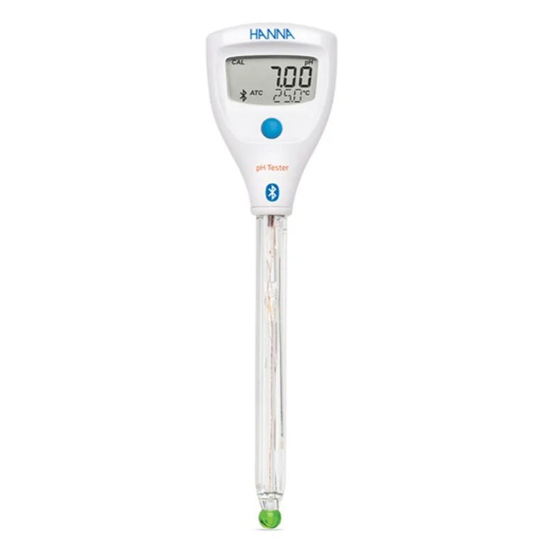 pH тестер, HI9810412, Hanna Instruments, с общо лабораторно предназначение, Halo2 (Bluetooth), преносим