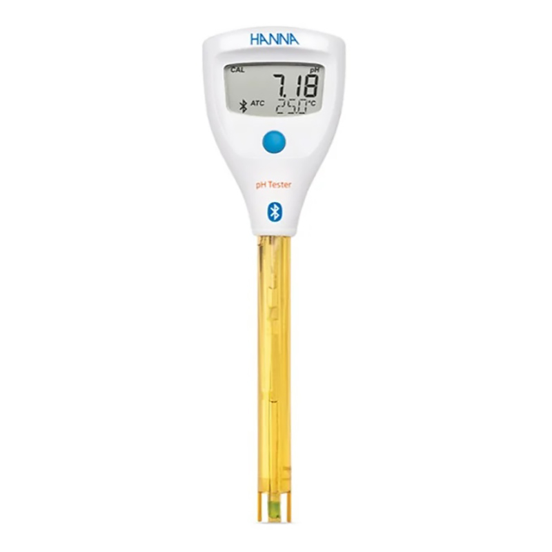 pH тестер, HI9810422, Hanna Instruments, с общо предназначение, за полеви анализи, Halo2 (Bluetooth), преносим