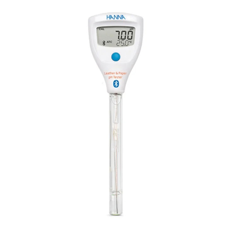 pH тестер, HI9810442, Hanna Instruments, за хартия и кожи, Halo2 (Bluetooth), преносим